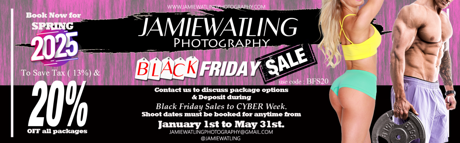 Jamie Watling Photography BLACK FRIDAY DEALS