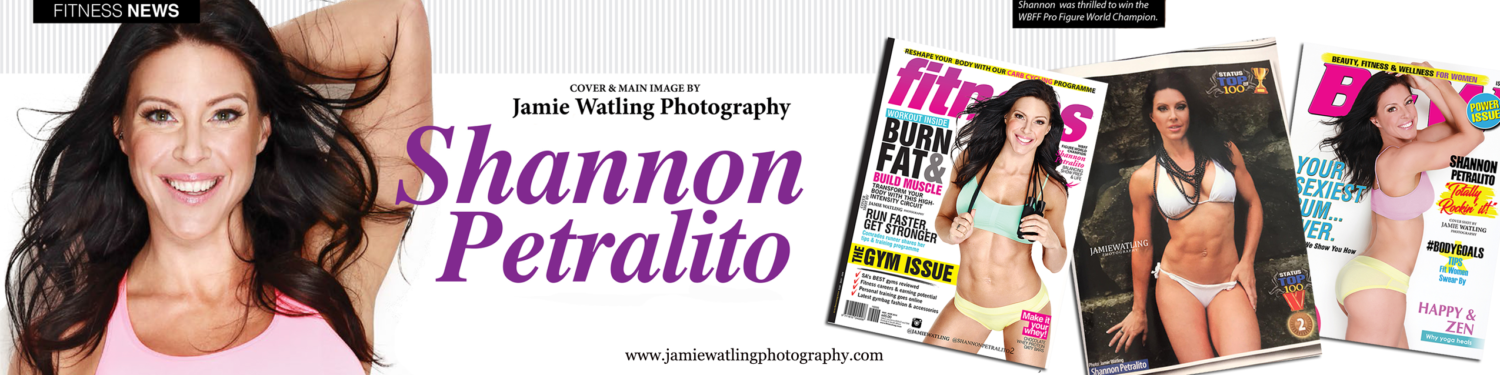 Jamie Watling Photography and Shannon Petralito publications banner for her feature on my website. 