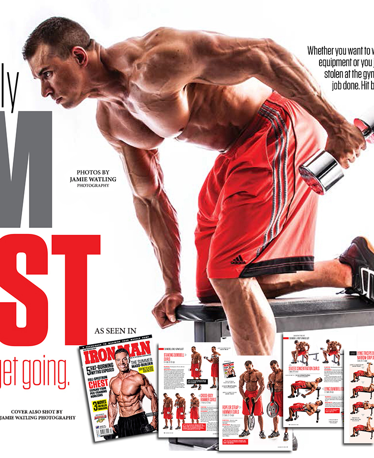 Jamie Watling Photography Ironman Magazine Workout